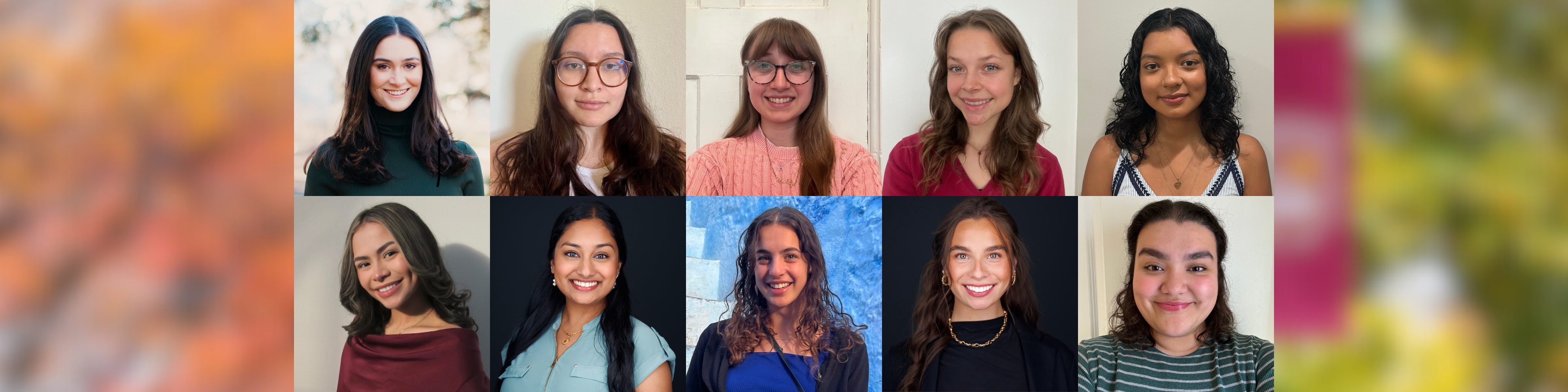 Headshots of 10 Parkinson Scholars